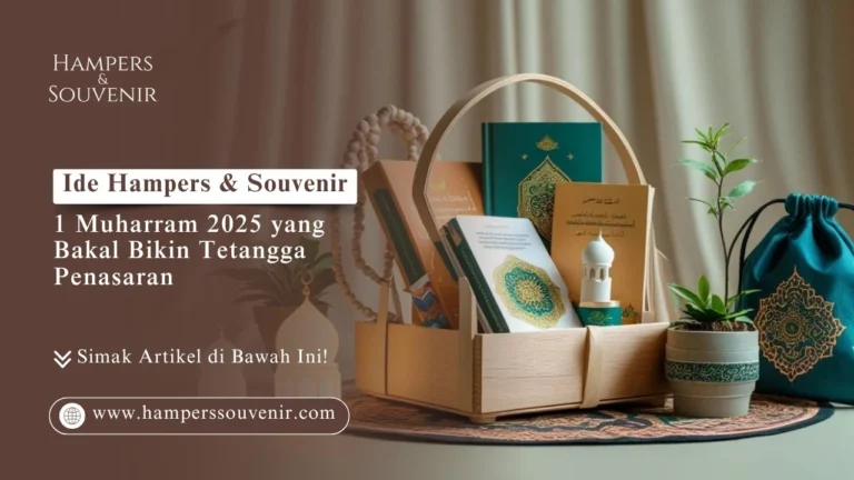 Anti Mainstream : Ide Hampers & Souvenir 1 Muharram 2025 yang Bakal Bikin Tetangga Penasaran