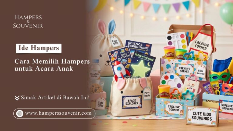 Tampilan aneka paket Ide Hampers: Cara Memilih Hampers untuk Acara Anak bertema seni dan sains
