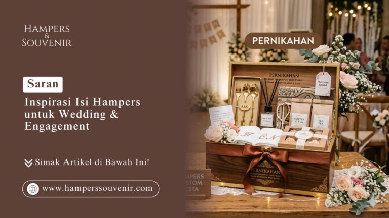 Display kotak hampers kayu eksklusif berisi set sendok garpu emas dan handuk couple untuk Inspirasi Isi Hampers Wedding