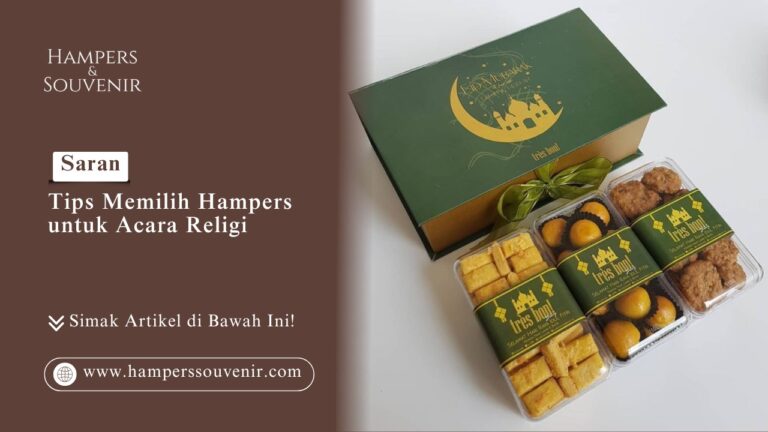 Hampers boks hijau kue kering idul fitri pada artikel Saran Tips Memilih Hampers Toko Hampers Souvenir