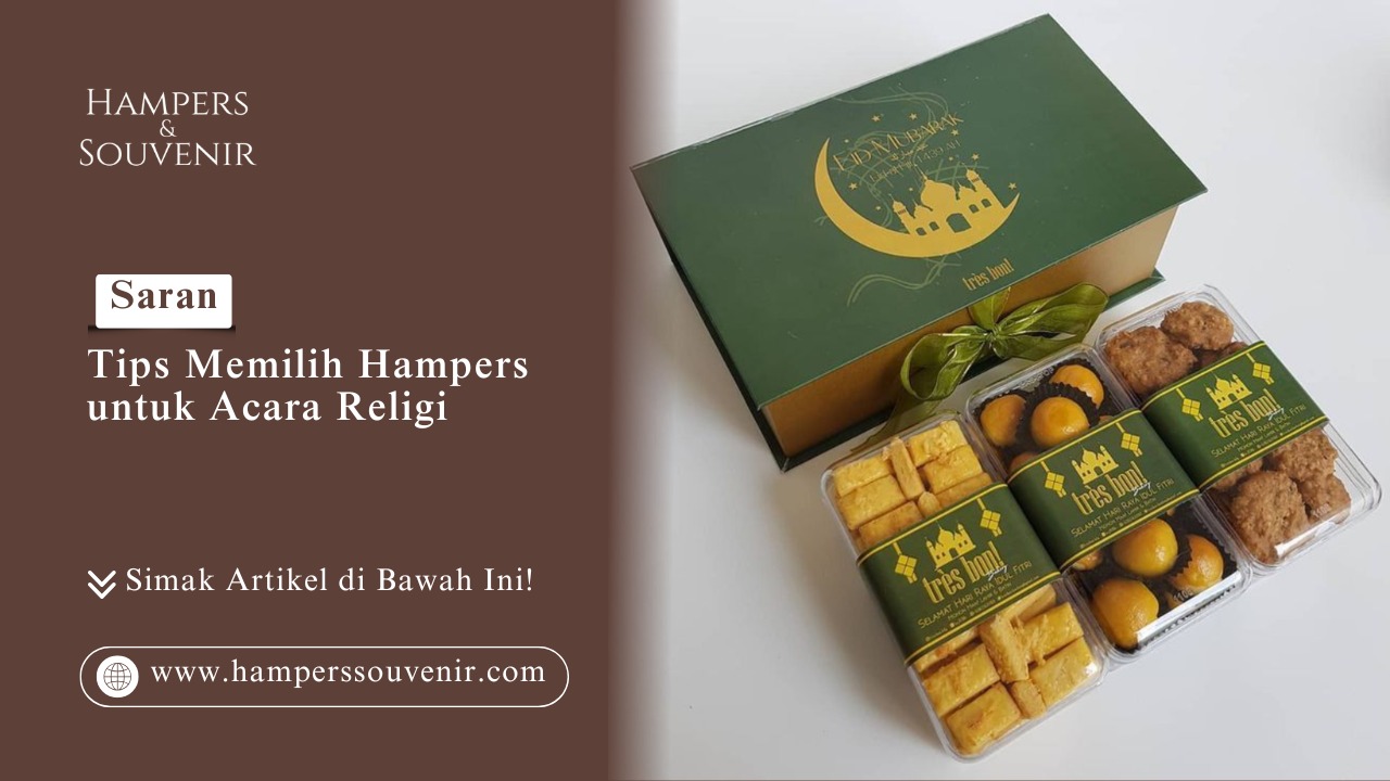 Hampers boks hijau kue kering idul fitri pada artikel Saran Tips Memilih Hampers Toko Hampers Souvenir