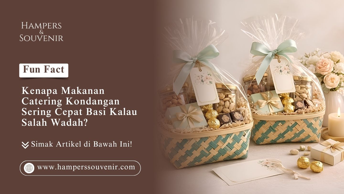 Hampers makanan catering kondangan dan tas thermal berkualitas tinggi dari Hamperssouvenir